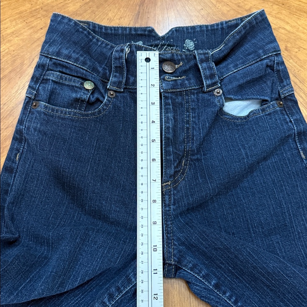 Del Forte Denim Jeans Womens 27 Straight Leg Organic Cotton Stretch Made in USA - Picture 9 of 9